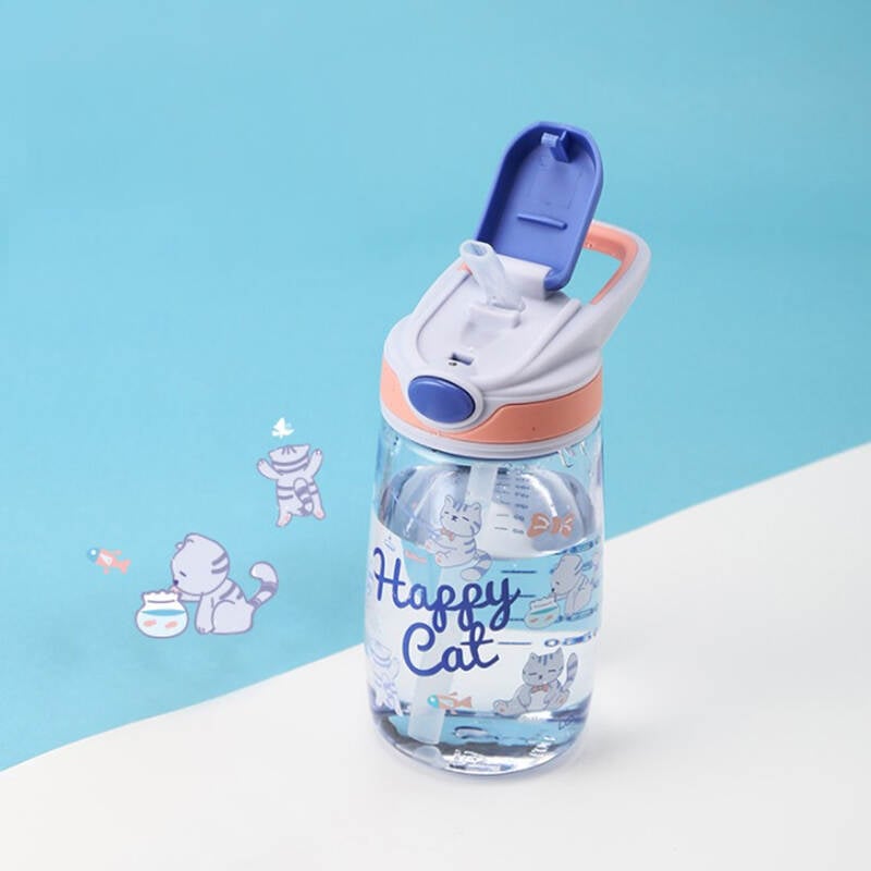 Bình nước trẻ em LocknLock Straw Kids Bottle 400ml 2 Màu - ABF655 image number null